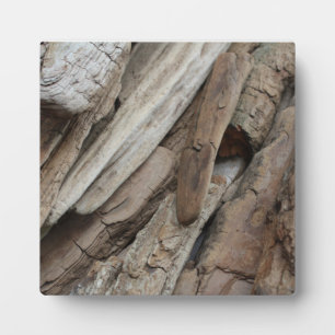Shoreline Driftwood Photo Plaque