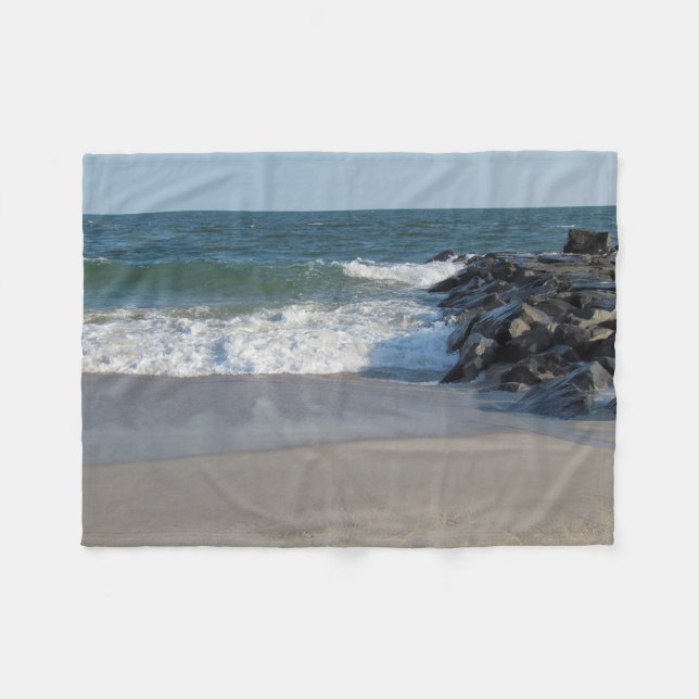 Shoreline Fleece Blanket (Front (Horizontal))