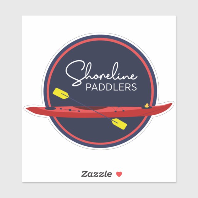 Shoreline Paddlers Sticker (Sheet)