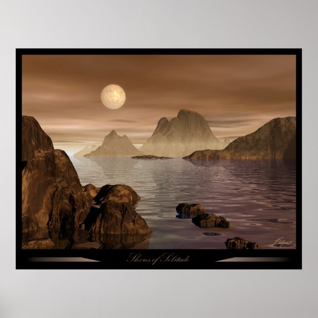Shores Of Solitude Poster (Front)