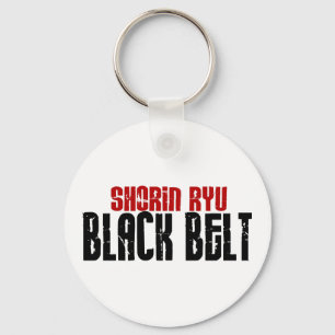 Shorin Ryu Black Belt Karate Keychain