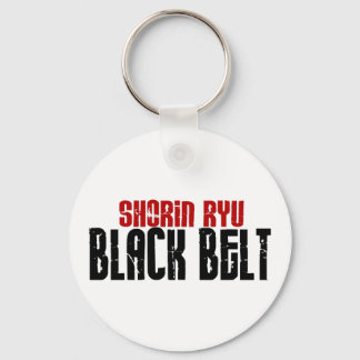 Shorin Ryu Black Belt Karate Keychain
