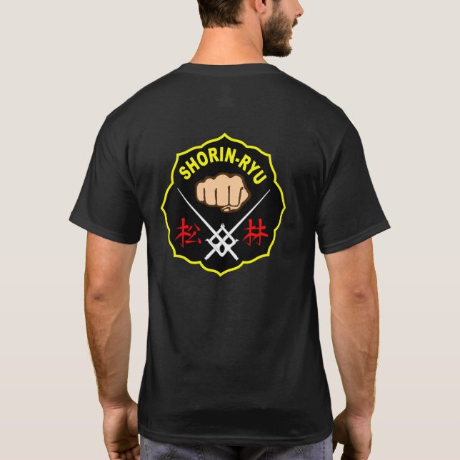 SHORIN RYU MATSUBAYASHI STYLE - KARATE KANJI FRONT T-Shirt (Back)