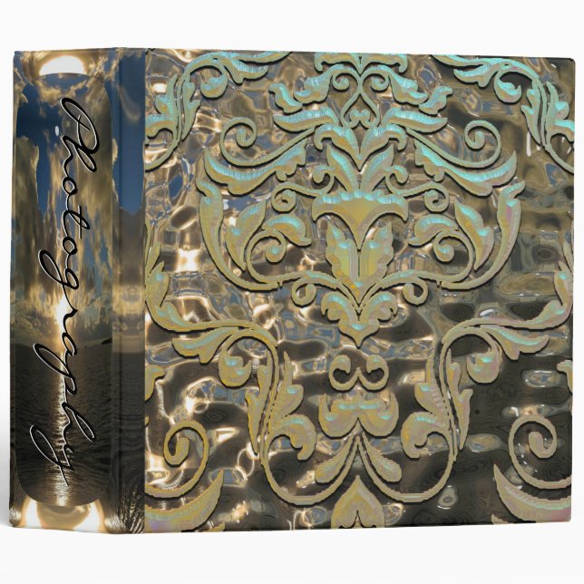 Shorrelyne Damask Binder (Front/Spine)
