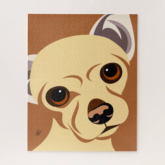 Short Coat Chihuahua Breed Jigsaw Puzzle (Vertical)