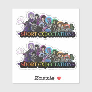 Short Expectations Sticker