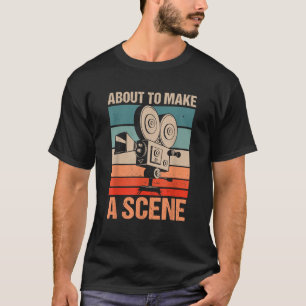 Short Film Writer Movie Maker Cinematographer T-Shirt