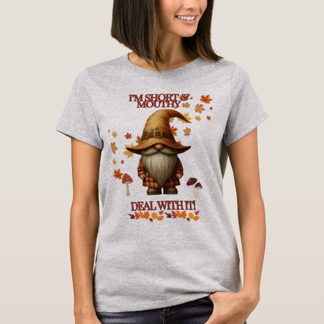 Short & Mouthy Tee (Front)