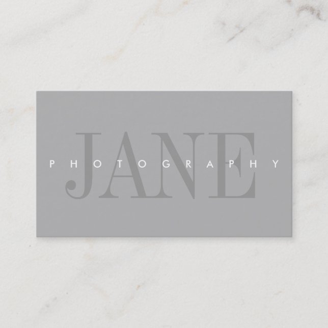 SHORT NAME | BUSINESS CARD (Front)