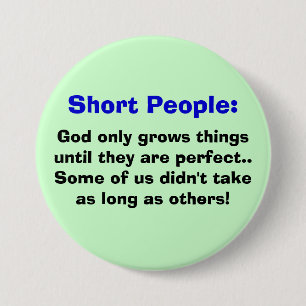 Short People Button