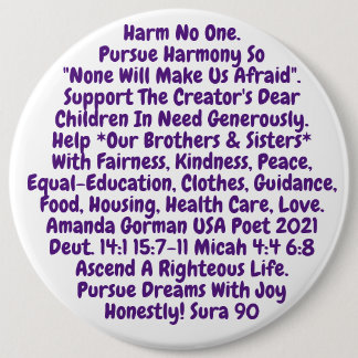 Short Reminder To Live Our Sacred Values Button