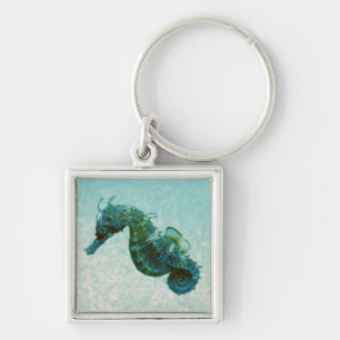 Short-Snouted Seahorse   Crimea, Russia Keychain