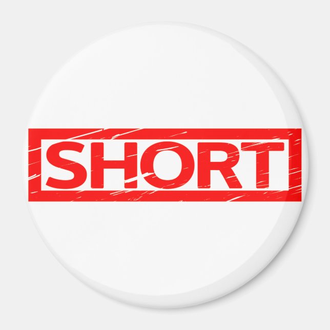 Short Stamp Magnet (Front)