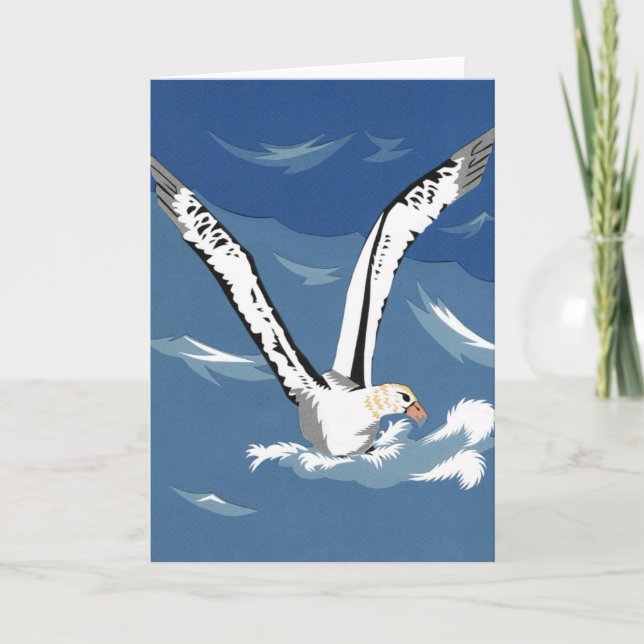 Short-Tailed Albatross Greeting Card (Front)