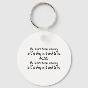 Short Term Memory Keychain