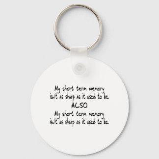 Short Term Memory Keychain