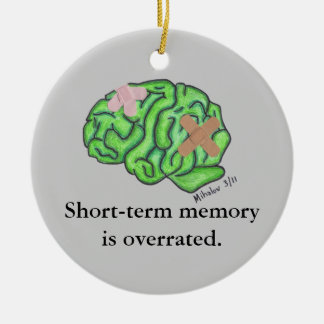 "Short-term memory" ornament