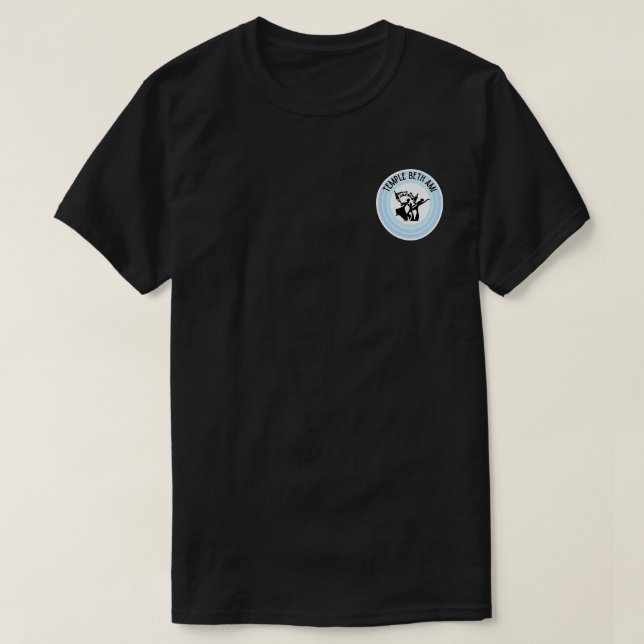 Short Version of Every Jewish Holiday - White Text T-Shirt (Design Front)