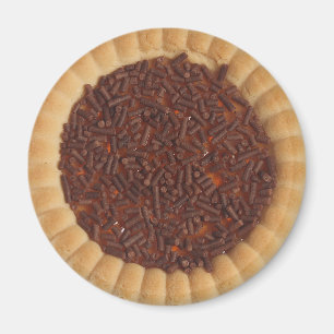 Shortbread Cake Cookie Image Magnet