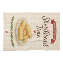 Shortbread Time — “Made with Love” Tea Towel