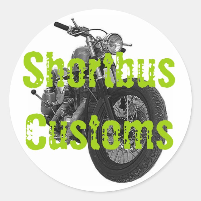 Shortbus Chopper Stickers (Front)