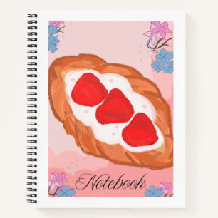 Shortcake croissant notebooks
