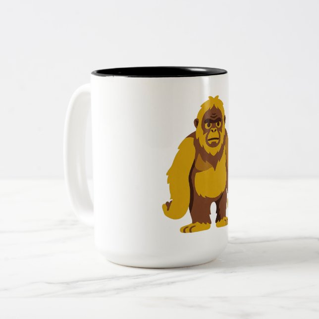 Shorty people Two-Tone coffee mug (Front Left)