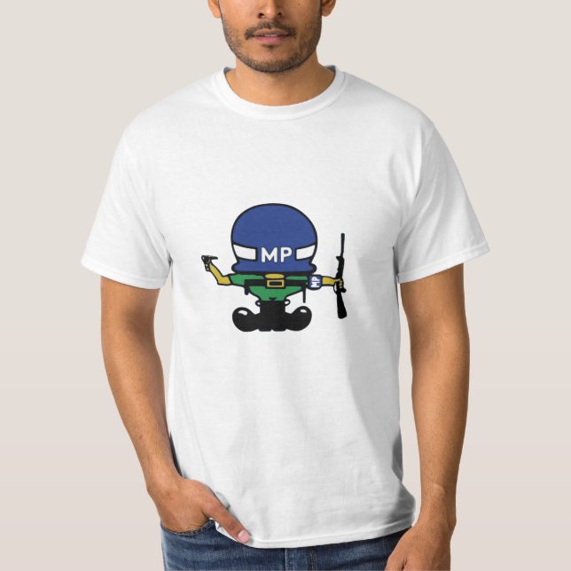 Shorty the Short Timer MP T-Shirt (Front)