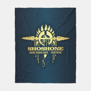 Shoshone 2 fleece blanket