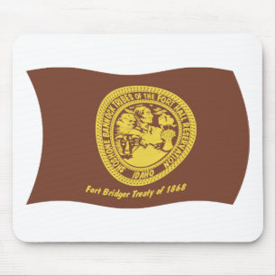 Shoshone Bannock Tribes Flag Mousepad