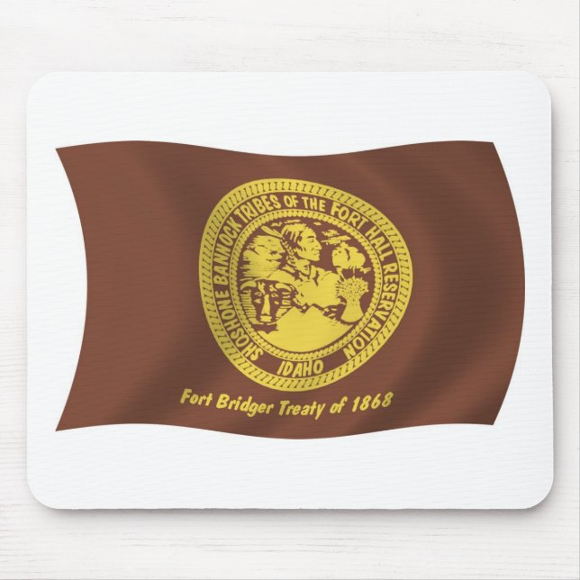 Shoshone Bannock Tribes Flag Mousepad (Front)