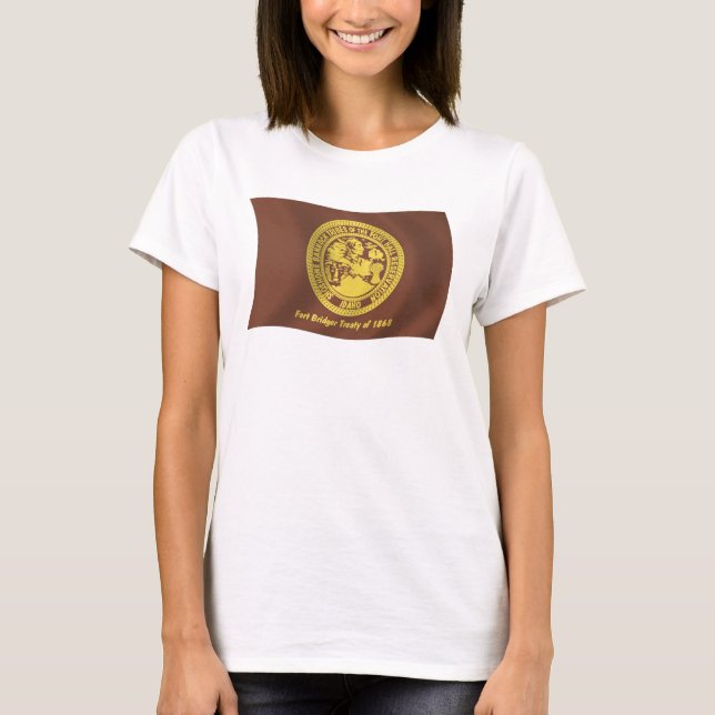Shoshone Bannock Tribes Flag Shirt (Front)