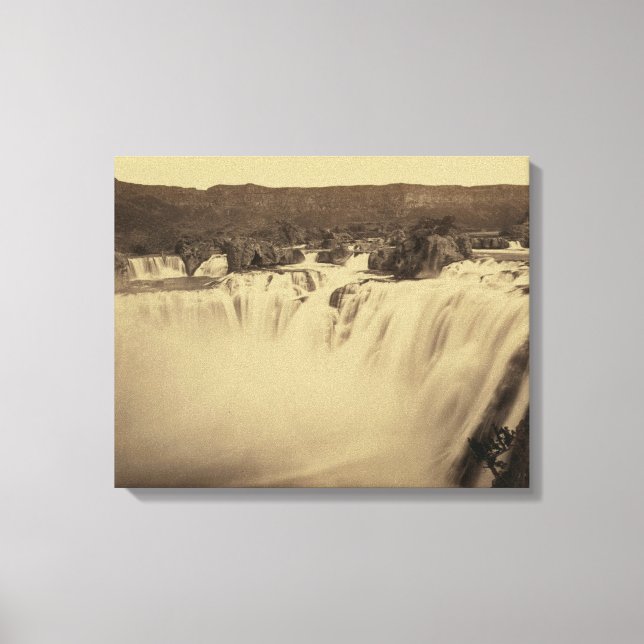 Shoshone Falls, Idaho Canvas Print (Front)