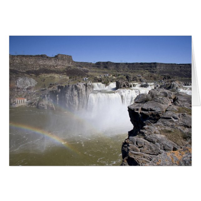 Shoshone Falls on the Snake River in Twin Falls, (Front Horizontal)