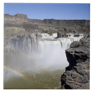 Shoshone Falls on the Snake River in Twin Falls, Tile