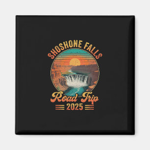 Shoshone Falls Road Trip 2025 Summer Vacation Fami Magnet
