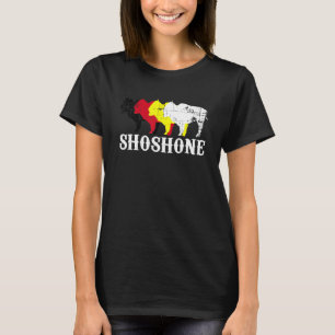 Shoshone People Native American Indian Medicine Wh T-Shirt