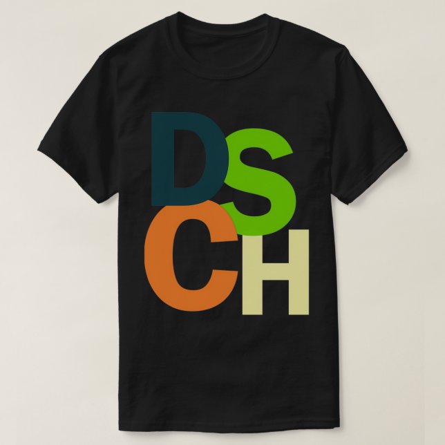 shostakovich motif II T-Shirt (Design Front)