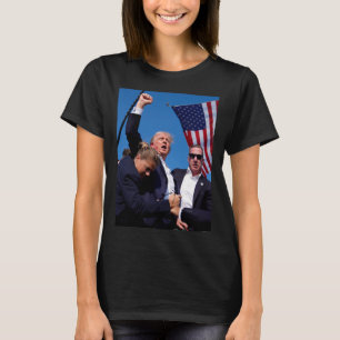 Shot At Rally Premium Scoop  T-Shirt