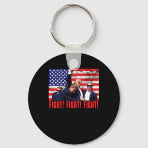 Shot Fight Fight Fight  Keychain