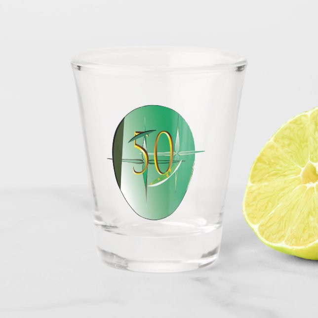 Shot For 50 Glass (Front)