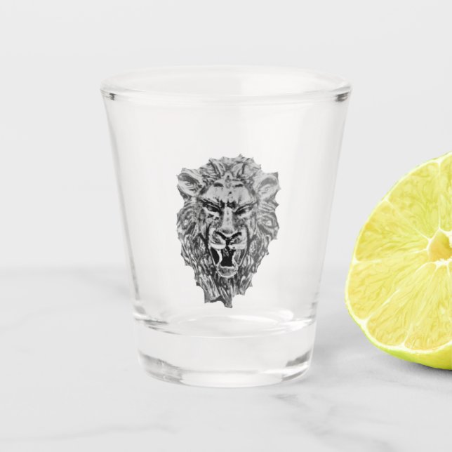 SHOT GLASS ART STYLE DESIGN (Front)