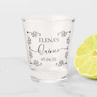 Shot glass Birthday Quinceanera Party Favour