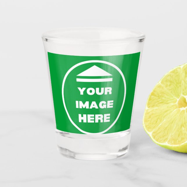 Shot glass - Personalized - Add Image / Text  (Front)