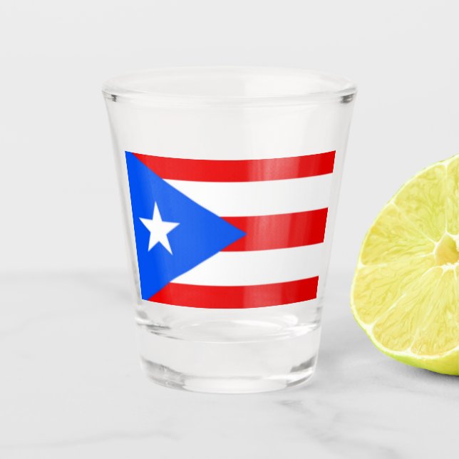 Shot glass Puerto Rico (Front)