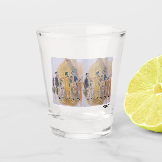 Shot glass : The Good Old Day's (Front)