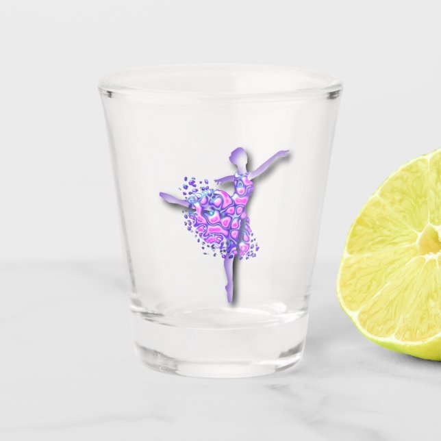 Shot Glass with Ballerina (Front)