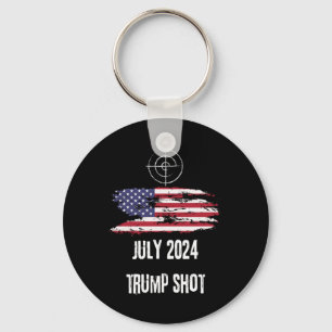 Shot July 2024 Usa America  Keychain