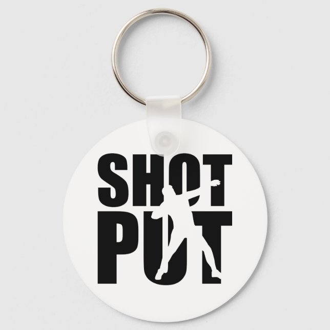 Shot put keychain (Front)
