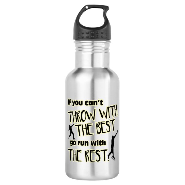 Shot Put Throw With The Best- Water Bottle (Front)
